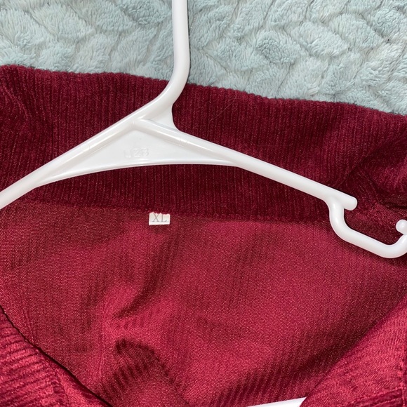 Maroon Corduroy Jacket - Picture 4 of 6